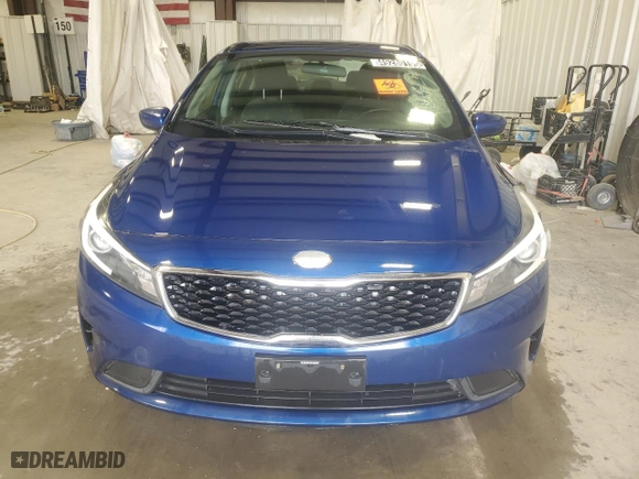 2017 Kia Forte LX with VIN 3KPFK4A74HE126582, listed as a Copart auction lot 49280195 with 0 mi miles and Clean Title. Bid and sale history available at carsss.com. Image 5.