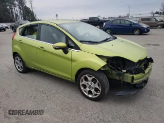 2011 Ford Fiesta SES with VIN 3FADP4FJ3BM108378, listed as a Copart auction lot 44410835 with 286,002 mi miles and Salvage Title. Bid and sale history available at DreamBid. Image 4.