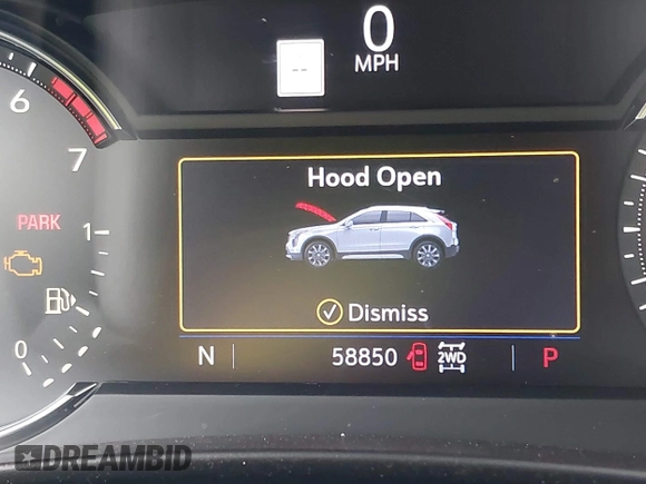 2019 Cadillac XT4 AWD Luxury with VIN 1GYFZBR41KF160352, listed as a IAAI auction lot 42047477 with 58,850 mi miles and . Bid and sale history available at DreamBid. Image 15.