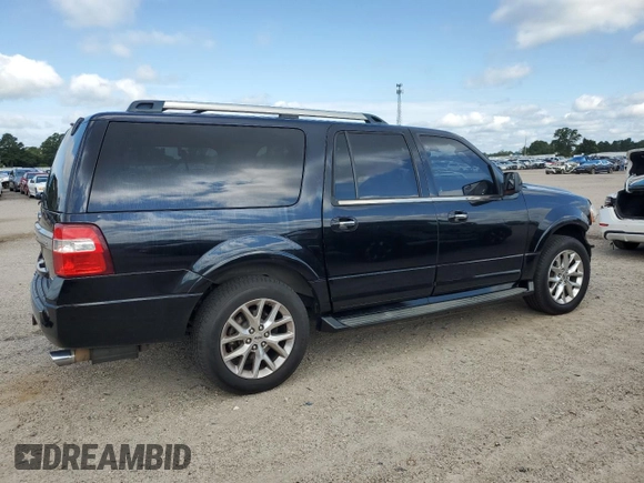 2017 Ford Expedition Max Limited with VIN 1FMJK2AT4HEA55161, listed as a Copart auction lot 62982615 with 153,249 mi miles and Salvage title. Bid and sale history available at DreamBid. Image 3.