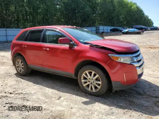 2011 Ford Edge Limited with VIN 2FMDK3KC2BBA01216, listed as a Copart auction lot 60713355 with 185,162 mi miles and Salvage title. Bid and sale history available at DreamBid. Image 4.
