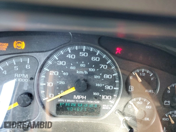 2001 Chevrolet Suburban LS with VIN 3GNFK16T31G177271, listed as a Copart auction lot 89349205 with 404,627 mi miles and Salvage Title. Bid and sale history available at carsss.com. Image 9.