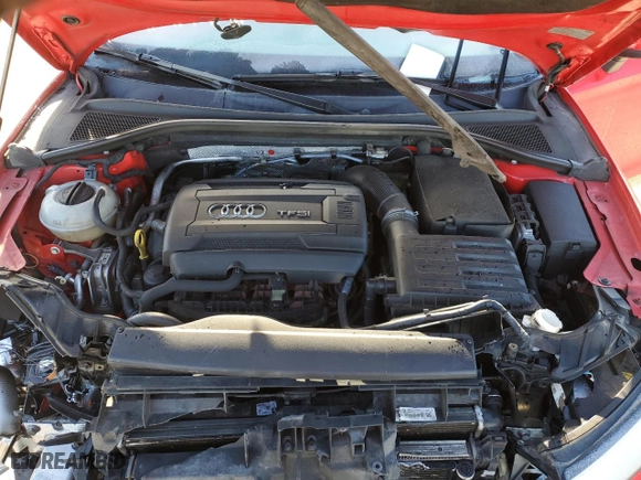 2015 Audi A3 2.0T Premium Plus with VIN WAUEFGFF4F1017327, listed as a Copart auction lot 45599745 with 80,035 mi miles and Salvage Title. Bid and sale history available at carsss.com. Image 12.
