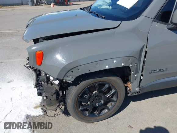 2020 Jeep Renegade Latitude with VIN ZACNJABB8LPL31928, listed as a IAAI auction lot 42478300 with 56,835 mi miles and . Bid and sale history available at DreamBid. Image 18.