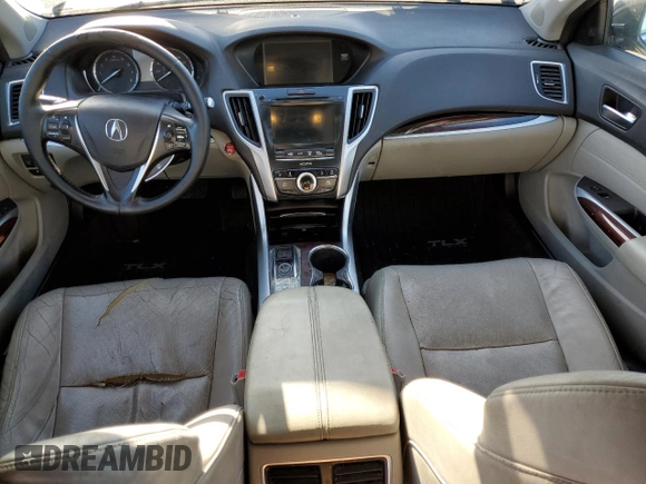 2015 Acura TLX V6 Tech with VIN 19UUB2F56FA021689, listed as a Copart auction lot 44054295 with 239,871 mi miles and Clean Title. Bid and sale history available at carsss.com. Image 8.