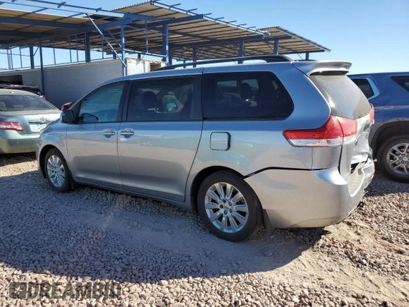 2011 Toyota Sienna LE with VIN 5TDJK3DC6BS028132, listed as a Copart auction lot 47260205 with 193,216 mi miles and Salvage Title. Bid and sale history available at carsss.com. Image 2.