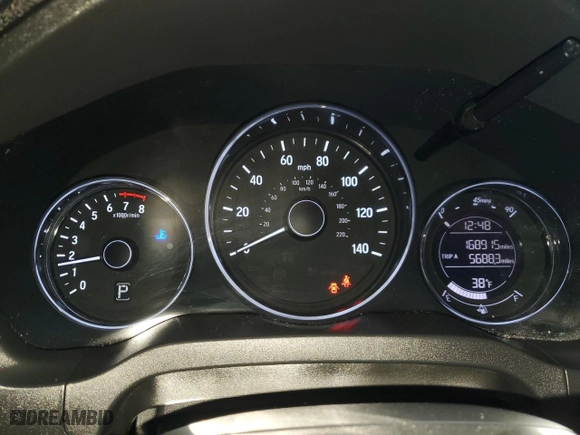 2018 Honda HR-V LX with VIN 3CZRU6H30JM731243, listed as a Copart auction lot 88350435 with 168,915 mi miles and Salvage Title. Bid and sale history available at carsss.com. Image 9.