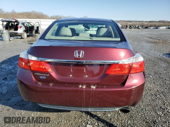 2015 Honda Accord LX with VIN 1HGCR2F3XFA161010, listed as a Copart auction lot 44374815 with 144,225 mi miles and Salvage Title. Bid and sale history available at carsss.com. Image 6.