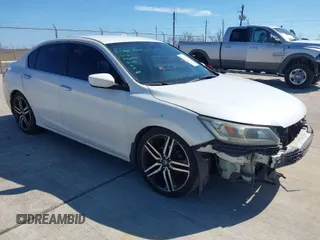 2014 Honda Accord Sport with VIN 1HGCR2F5XEA299260, listed as a IAAI auction lot 41681148 with 193,686 mi miles and . Bid and sale history available at carsss.com. Image 1.