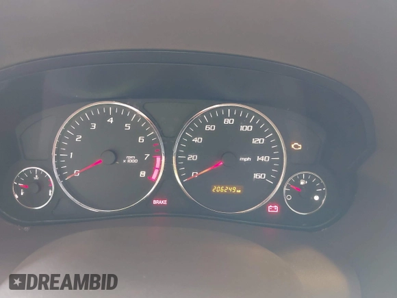 2006 Cadillac SRX z VIN 1GYEE637160193975, wystawiony jako IAAI lot #42187852 z przebiegiem 206 249 mil mil oraz . Historia ofert i sprzedaży dostępna na DreamBid. Obrazek 7.