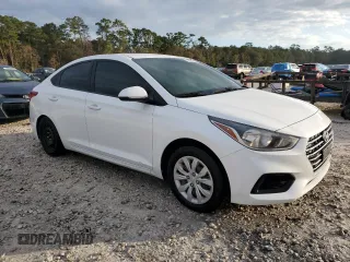 2022 Hyundai Accent SE with VIN 3KPC24A6XNE155218, listed as a Copart auction lot 85602134 with 60,007 mi miles and Salvage Title. Bid and sale history available at carsss.com. Image 4.