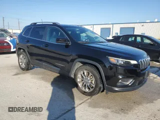 2021 Jeep Cherokee Latitude Lux with VIN 1C4PJLMX5MD107631, listed as a Copart auction lot 87474524 with 87,041 mi miles and Salvage Title. Bid and sale history available at carsss.com. Image 4.