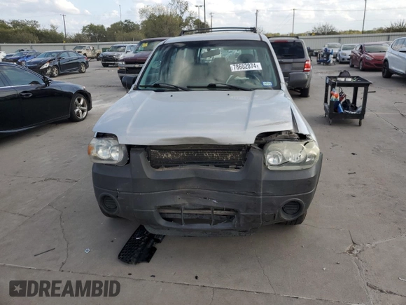 2006 Ford Escape XLS with VIN 1FMYU02Z16KA42804, listed as a Copart auction lot 78652074 with 170,250 mi miles and Salvage Title. Bid and sale history available at carsss.com. Image 5.