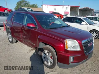 2016 GMC Terrain SLE with VIN 2GKALNEK6G6134990, listed as a IAAI auction lot 42006820 with 152,050 mi miles. Bid and sale history available at carsss.com. Image 1.