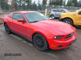 2010 Ford Mustang V6 with VIN 1ZVBP8AN3A5151932, listed as a IAAI auction lot 41938093 with 119,107 mi miles and . Bid and sale history available at DreamBid. Image 1.