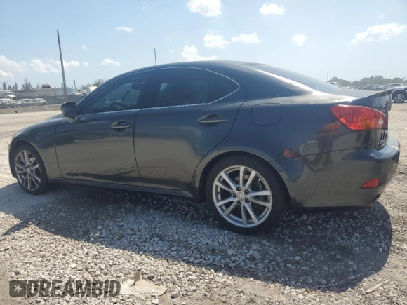 2006 Lexus IS 250 z VIN JTHBK262562017654, wystawiony jako Copart lot #55557615 z przebiegiem 188 537 mil mil oraz Szkoda całkowita • Salvage title. Historia ofert i sprzedaży dostępna na DreamBid. Obrazek 2.