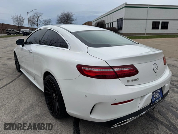 2018 Mercedes-Benz E 400 with VIN WDD1J6FB9JF021107, listed as a Copart auction lot 56613265 with 92,545 mi miles and Clean Title. Bid and sale history available at DreamBid. Image 3.