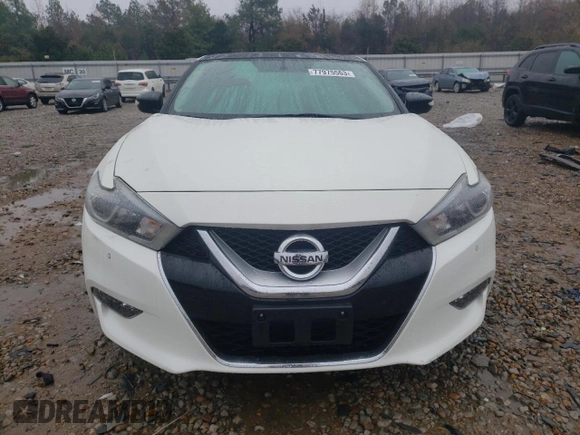 2016 Nissan Maxima SL with VIN 1N4AA6AP7GC905950, listed as a Copart auction lot 77975563 with 74,157 mi miles and Salvage Title. Bid and sale history available at DreamBid. Image 5.