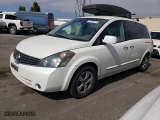 2008 Nissan Quest with VIN 5N1BV28U48N116261, listed as a Copart auction lot 72675314 with 236,976 mi miles and Clean Title. Bid and sale history available at carsss.com. Image 1.