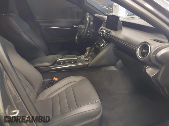 2022 Lexus IS 350 F Sport with VIN JTHGZ1E28N5023281, listed as a IAAI auction lot 41881141 with 29,040 mi miles and . Bid and sale history available at DreamBid. Image 5.