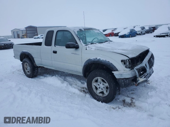2002 Toyota Tacoma with VIN 5TEWM72N32Z145245, listed as a Copart auction lot 87313624 with 206,387 mi miles and Clean title. Bid and sale history available at DreamBid. Image 4.