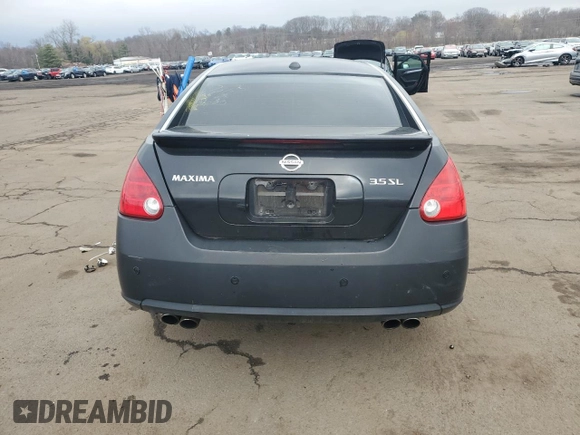 2008 Nissan Maxima 3.5 SL with VIN 1N4BA41E88C816316, listed as a Copart auction lot 51291695 with 245,181 mi miles and Salvage Title. Bid and sale history available at carsss.com. Image 6.