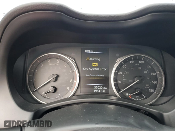 2021 Infiniti Q60 Luxe z VIN JN1EV7KL7MM470583, wystawiony jako Copart lot #45479434 z przebiegiem 37 020 mil mil oraz . Historia ofert i sprzedaży dostępna na DreamBid. Obrazek 9.