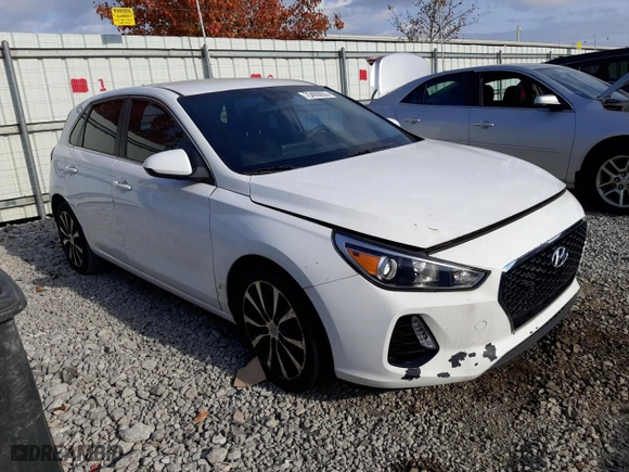 2018 Hyundai Elantra GT with VIN KMHH35LE5JU058934, listed as a Copart auction lot 75400053 with 48,833 mi miles. Bid and sale history available at carsss.com. Image 4.