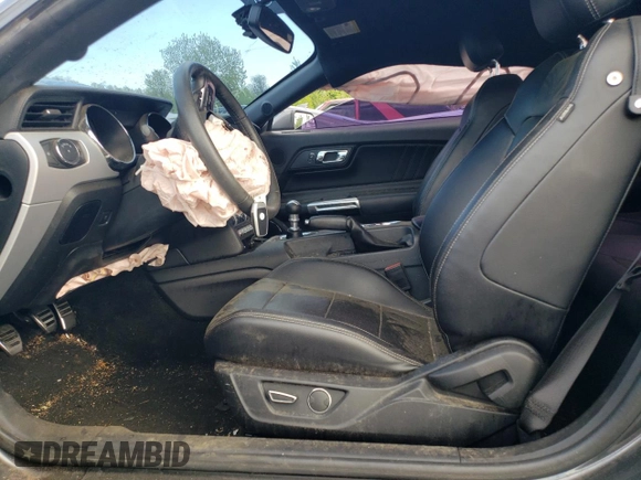 2016 Ford Mustang GT with VIN 1FA6P8CFXG5301219, listed as a Copart auction lot 54353695 with 86,029 mi miles and Salvage Title. Bid and sale history available at DreamBid. Image 7.