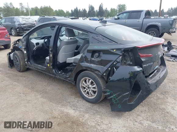 2021 Toyota Prius LE z VIN JTDKAMFP0M3179016, wystawiony jako IAAI lot #42204095 z przebiegiem 34 691 mil mil oraz . Historia ofert i sprzedaży dostępna na DreamBid. Obrazek 3.