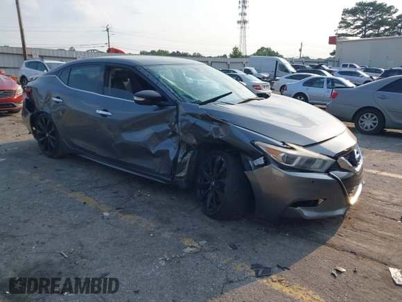 2017 Nissan Maxima SR with VIN 1N4AA6AP4HC405780, listed as a IAAI auction lot 42371633 with 161,502 mi miles and . Bid and sale history available at DreamBid. Image 1.