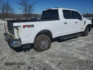 2021 Ford Super Duty F-250 SRW XL with VIN 1FT7W2BT2MED66860, listed as a Copart auction lot 45395065 with 158,217 mi miles and Salvage Title. Bid and sale history available at carsss.com. Image 3.