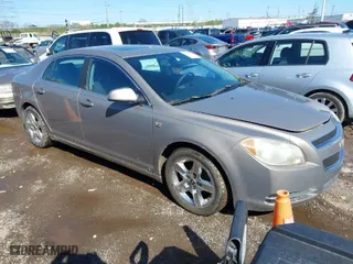 2008 Chevrolet Malibu LT w/1LT with VIN 1G1ZH57B68F173088, listed as a IAAI auction lot 41974672 with 45,864 mi miles. Bid and sale history available at carsss.com. Image 1.