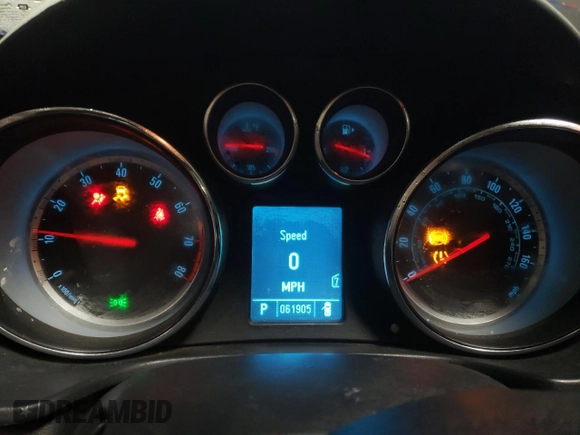 2011 Buick Regal CXL RL1 with VIN 2G4GN5EC0B9212496, listed as a Copart auction lot 89099435 with 61,905 mi miles and Salvage Title. Bid and sale history available at DreamBid. Image 9.