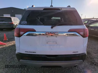 2017 GMC Acadia SLE with VIN 1GKKNSLA6HZ196290, listed as a Copart auction lot 42582205 with 61,465 mi miles and Salvage Title. Bid and sale history available at carsss.com. Image 6.