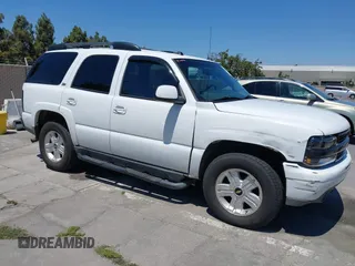 2004 Chevrolet Tahoe Z71 with VIN 1GNEK13T94R315741, listed as a IAAI auction lot 42676177 with 273,646 mi miles and . Bid and sale history available at DreamBid. Image 1.