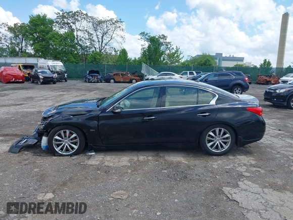 2017 Infiniti Q50 Premium с VIN JN1EV7AR9HM833459, выставлен на аукционе IAAI как лот 42202131 с пробегом 44 708 миль миль и . История ставок и продаж доступна на DreamBid. Изображение 15.