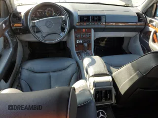 1995 Mercedes-Benz S 320 with VIN WDBGA32E4SA277249, listed as a Copart auction lot 45937425 with 146,730 mi miles and Clean Title. Bid and sale history available at DreamBid. Image 8.