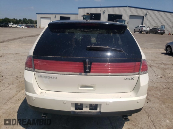 2007 Lincoln MKX with VIN 2LMDU68C07BJ15973, listed as a Copart auction lot 67206894 with 92,090 mi miles and Salvage Title. Bid and sale history available at carsss.com. Image 6.