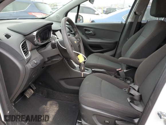 2022 Chevrolet Trax LS with VIN KL7CJNSM6NB549413, listed as a Copart auction lot 45090735 with 15,371 mi miles and Salvage Title. Bid and sale history available at carsss.com. Image 7.