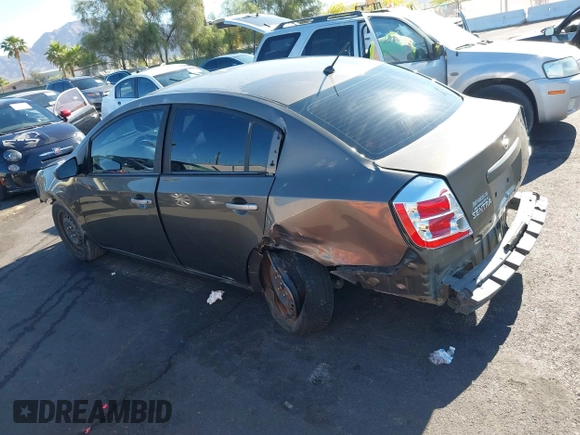 2008 Nissan Sentra S with VIN 3N1AB61E78L765347, listed as a IAAI auction lot 42193054 with 128,681 mi miles and . Bid and sale history available at DreamBid. Image 3.