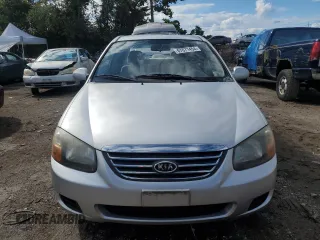 2009 Kia Spectra EX with VIN KNAFE221695615873, listed as a Copart auction lot 67671454 with 135,300 mi miles and Salvage Title. Bid and sale history available at carsss.com. Image 5.