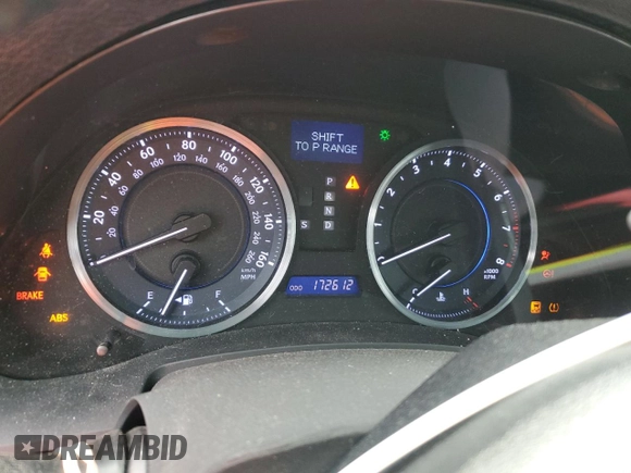 2013 Lexus IS 250 with VIN JTHCF5C2XD5063961, listed as a Copart auction lot 47845025 with 172,612 mi miles and Clean title. Bid and sale history available at DreamBid. Image 9.