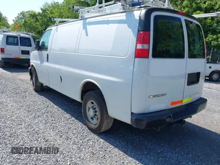 2017 Chevrolet Express Cargo with VIN 1GCWGAFF9H1268851, listed as a IAAI auction lot 42553603 with 231,252 mi miles and . Bid and sale history available at DreamBid. Image 3.