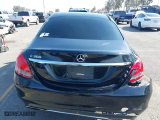 2015 Mercedes-Benz C-Class C 300 with VIN 55SWF4JB9FU058522, listed as a IAAI auction lot 41446546 with 1 mi miles. Bid and sale history available at carsss.com. Image 15.