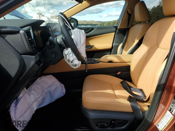 2025 Lexus NX with VIN 2T2GGCEZ7SC066651, listed as a Copart auction lot 73207444 with 1,764 mi miles and Salvage Title. Bid and sale history available at carsss.com. Image 7.