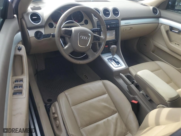 2009 Audi A4 2.0T with VIN WAUDF48HX9K009501, listed as a Copart auction lot 89257785 with 132,066 mi miles and Salvage Title. Bid and sale history available at carsss.com. Image 8.