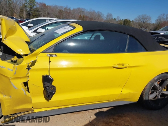 2015 Ford Mustang V6 with VIN 1FATP8EM8F5373825, listed as a IAAI auction lot 41649357 with 67,874 mi miles and . Bid and sale history available at DreamBid. Image 13.
