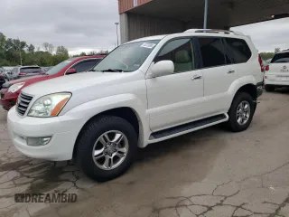 2008 Lexus GX 470 z VIN JTJBT20X680154018, wystawiony jako Copart lot #73377894 z przebiegiem 126 849 mil mil oraz Szkody całkowita. Historia ofert i sprzedaży dostępna na DreamBid. Obrazek 1.
