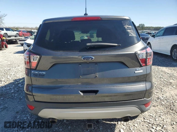 2017 Ford Escape SE with VIN 1FMCU0GD6HUD48718, listed as a Copart auction lot 48582795 with 120,705 mi miles and Clean Title. Bid and sale history available at carsss.com. Image 6.